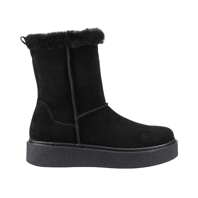 Hush Puppies Becca Mid Boot Womens - Black
