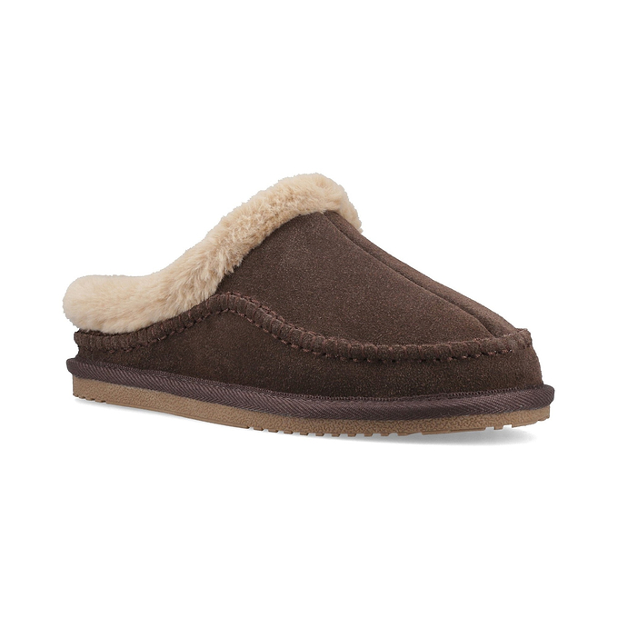Hush Puppies Anika Womens Slippers - Chocolate