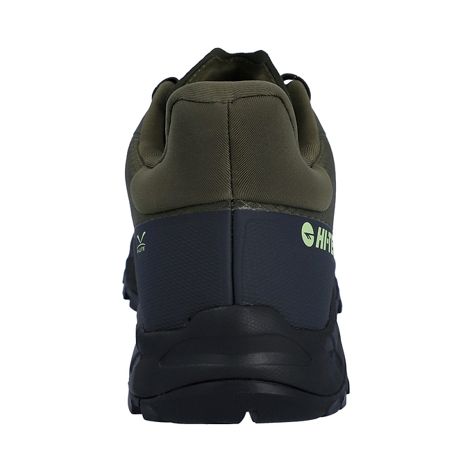 Hi-Tec ALTITUDE LITE WP Mens Shoe - Olive Night/Charcoal Grey/Lime