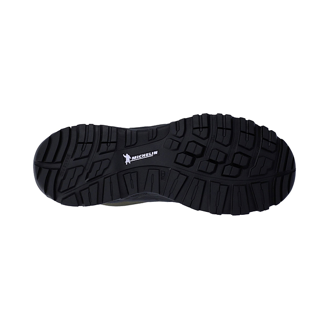 Hi-Tec ALTITUDE LITE WP Mens Shoe - Olive Night/Charcoal Grey/Lime