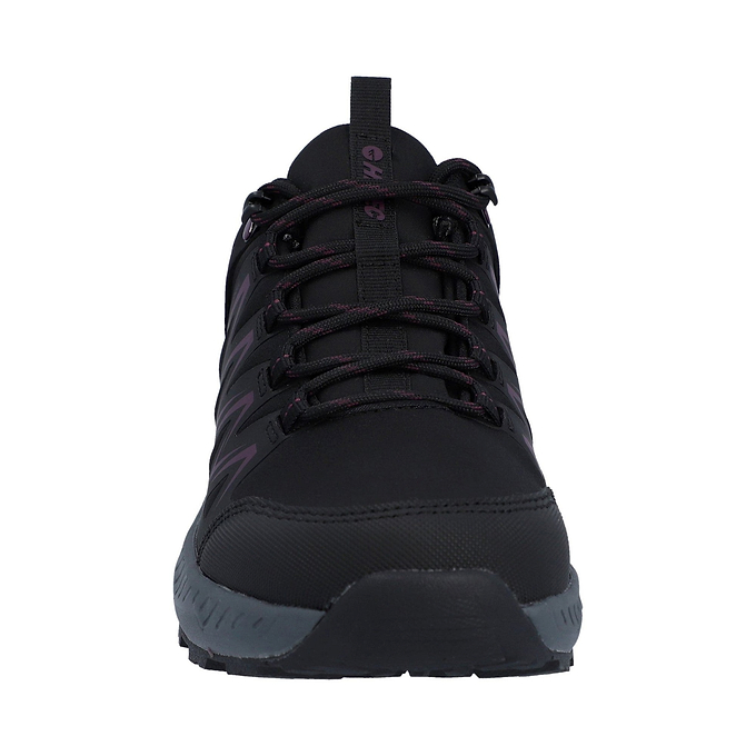 Hi-Tec Stealth Low Womens Trail Shoe - Black/Purple