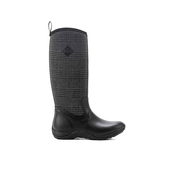 Muck Boots Arctic Adventure Wellington Womens - Black/Plaid