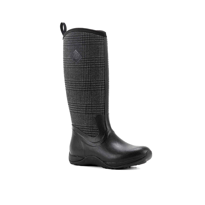 Muck Boots Arctic Adventure Wellington Womens - Black/Plaid