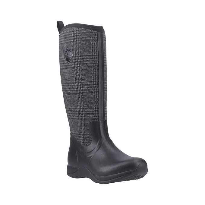 Muck Boots Arctic Adventure Wellington Womens - Black/Plaid