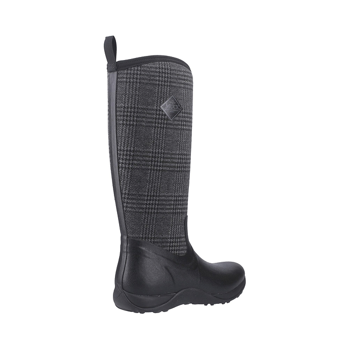 Muck Boots Arctic Adventure Wellington Womens - Black/Plaid