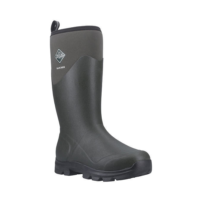 Muck Boots Rancher Wellington Mens - Dusty Olive/Black