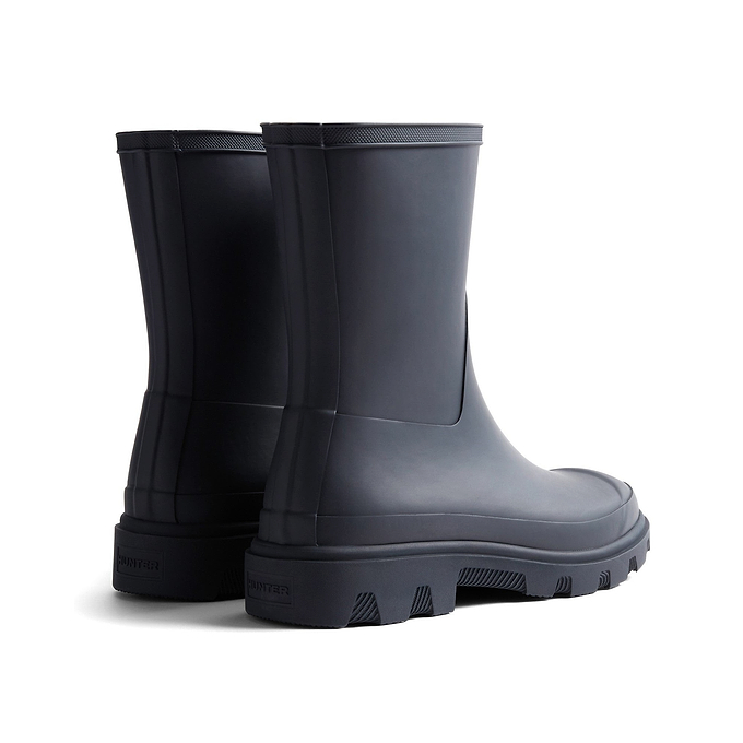 Hunter Downpour Short Boot Womens - Hunter Navy