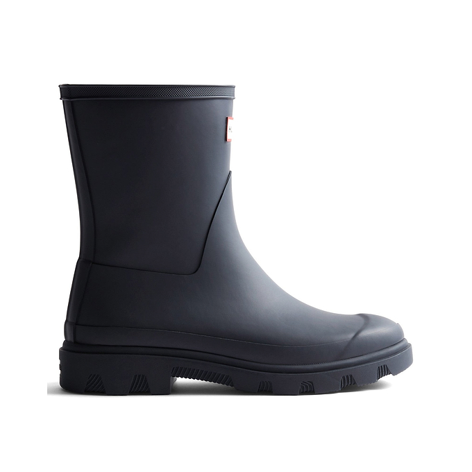Hunter Downpour Short Boot Womens - Hunter Navy