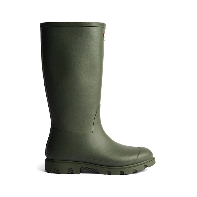 Hunter Downpour Tall Insulated Boot Womens - Dark Olive