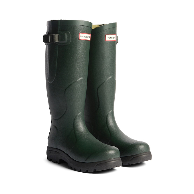Hunter Balmoral MK II Boot Womens - Dark Olive/Black