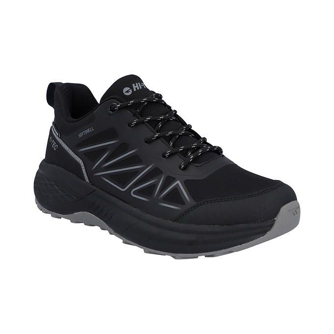 Hi-Tec Litespeed Mid WP Hiker Mens Shoes - Black/Carbon Grey