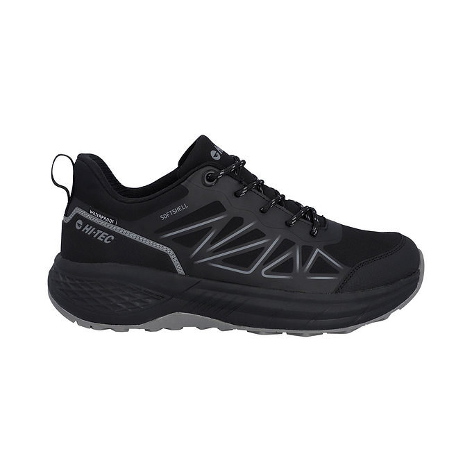 Hi-Tec Litespeed Mid WP Hiker Mens Shoes - Black/Carbon Grey