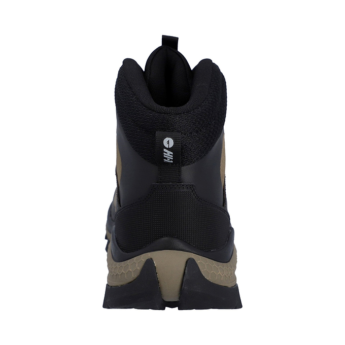 Hi-Tec AWW Infuse Mid WP Mens Hiking Boots - Black/Walnut/Artisans Gold