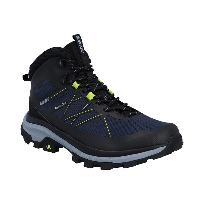 Hi-Tec AWW Infuse Mid WP Mens Hiking Boots - Black/Spellbound/Acid Lime