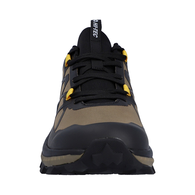 Hi-Tec AWW Infuse Low WP Hiker Mens Shoes - Black/Walnut