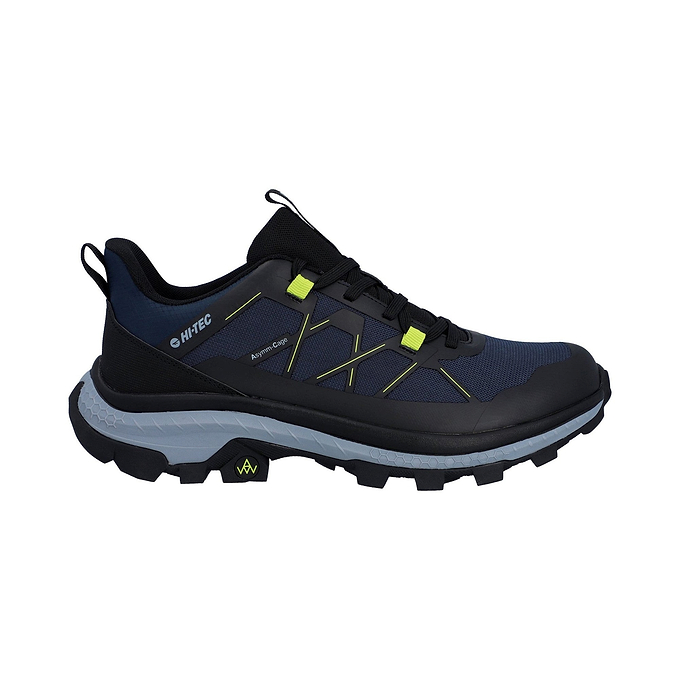 Hi-Tec AWW Infuse Low WP Hiker Mens Shoes - Black/Spellbound/Acid Lime