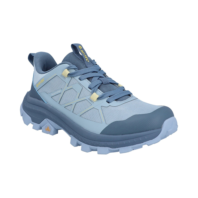Hi-Tec AWW Infuse Low WP Hiker Womens Shoes - Blue Fog/Flintstone/Banana