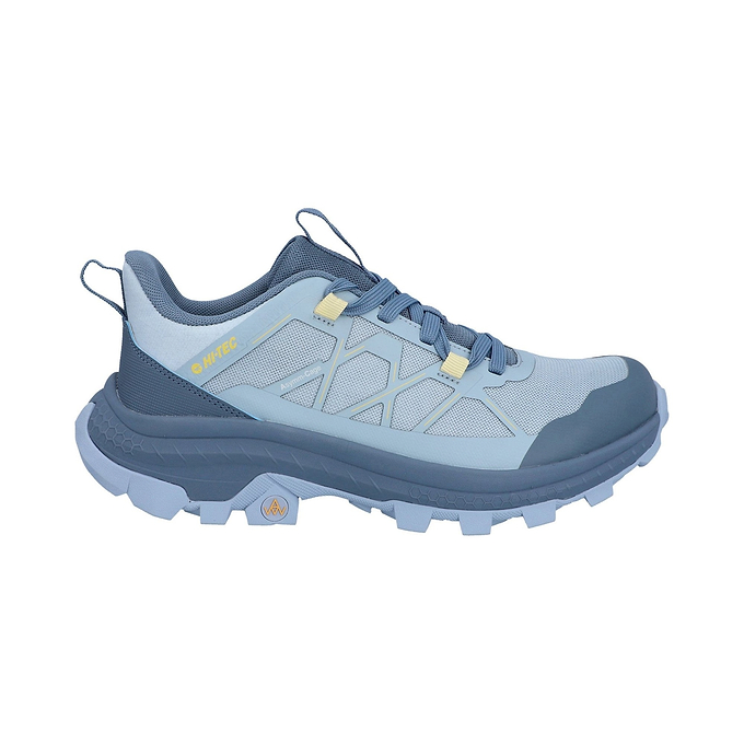 Hi-Tec AWW Infuse Low WP Hiker Womens Shoes - Blue Fog/Flintstone/Banana