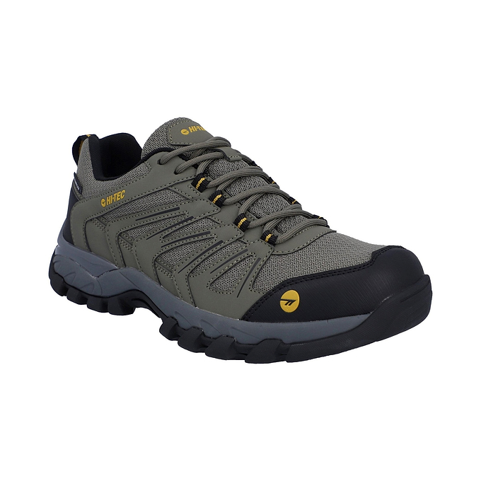 Hi-Tec Campana Low WP Hiker Mens Shoes - Dusty Olive/Honey