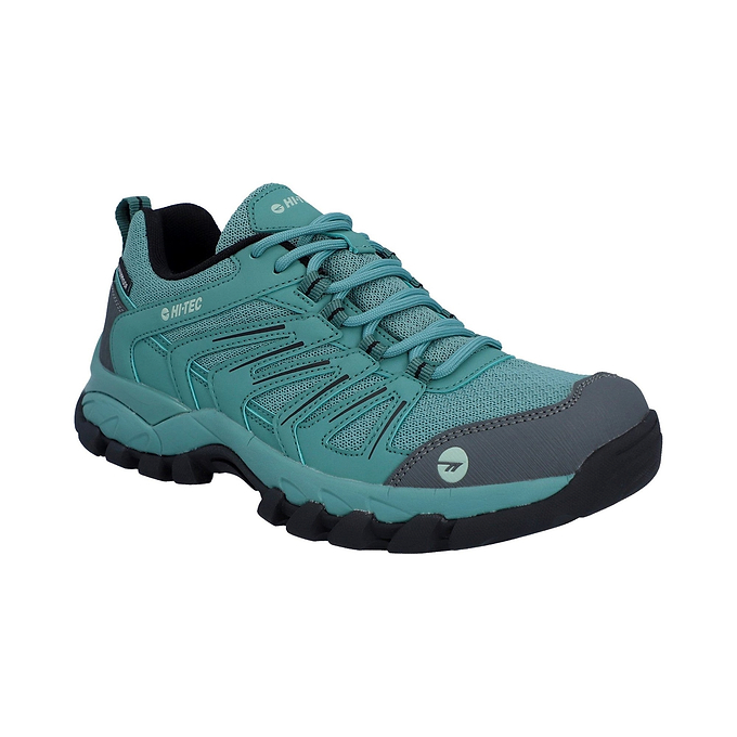 Hi-Tec Campana Low WP Hiker Womens Shoes - Oil Blue/Harbour Grey