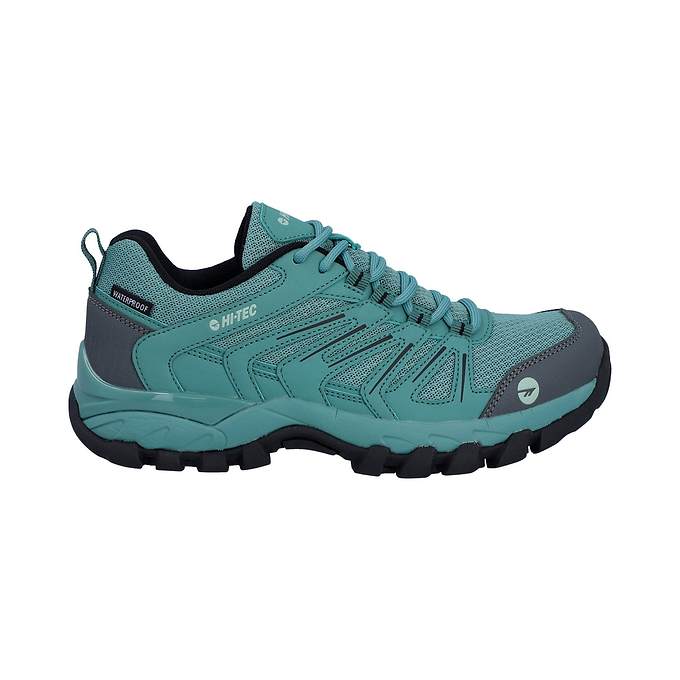 Hi-Tec Campana Low WP Hiker Womens Shoes - Oil Blue/Harbour Grey
