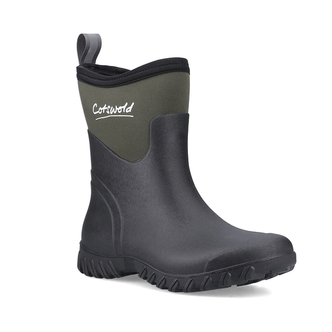 Cotswold Winfield Short Mens Wellingtons - Green