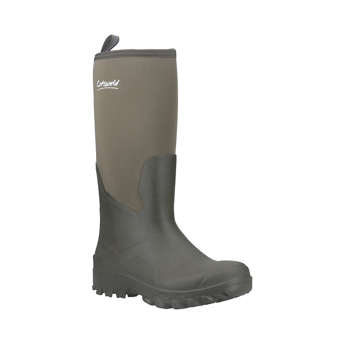 Cotswold Nailsworth Mens Wellingtons - Green