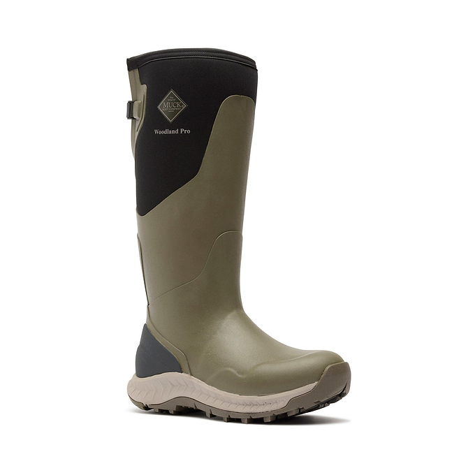 Muck Boots Woodland Pro Mens Wellingtons - Olive