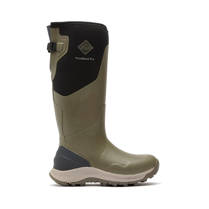 Muck Boots Woodland Pro Mens Wellingtons - Olive
