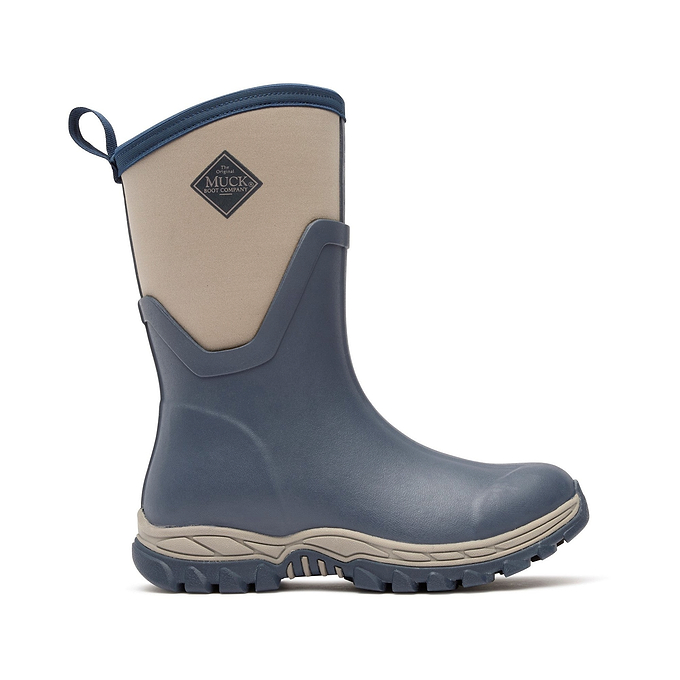 Muck Boots Arctic Sport II Mid Womens Wellingtons - Navy