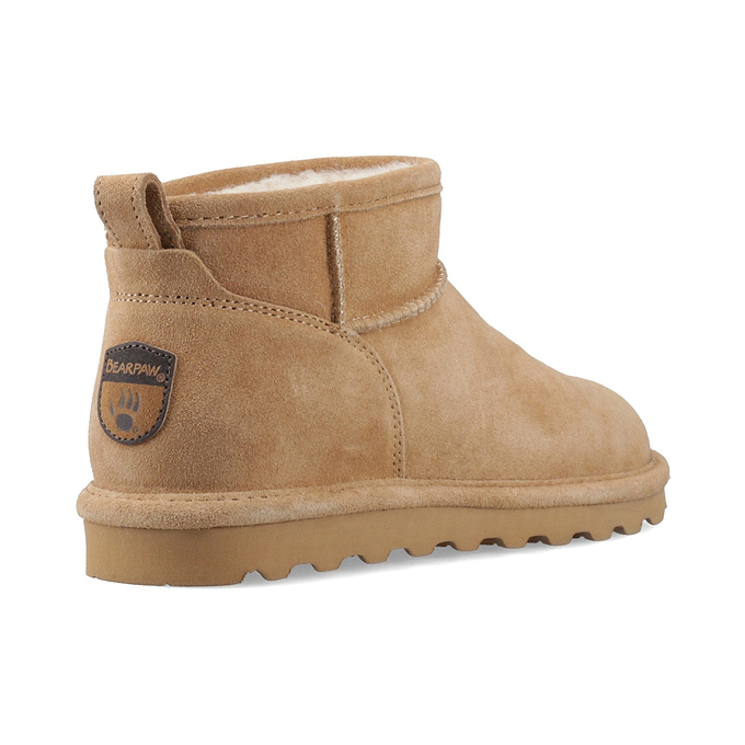 Bearpaw Shorty Womens Ankle Boots - Coffee