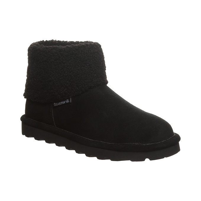 Bearpaw Jessa Womens Ankle Boots - Black