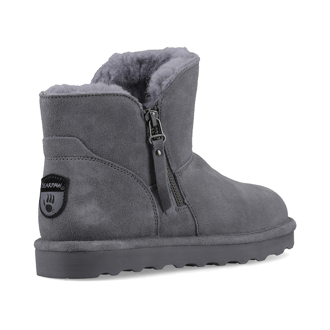 Bearpaw Magnolia Womens Ankle Boots - Grey