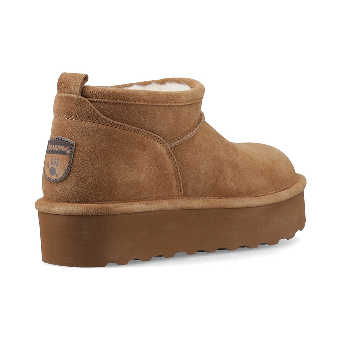 Bearpaw Retro Super Shorty Womens Ankle Boots - Hickory