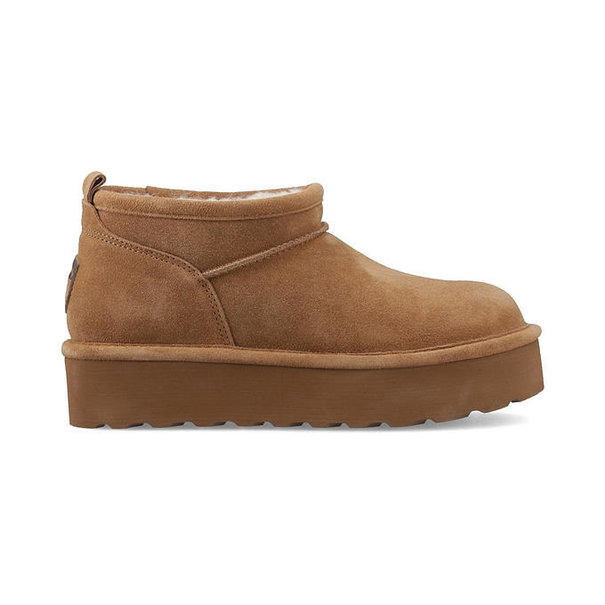 Bearpaw Retro Super Shorty Womens Ankle Boots - Hickory