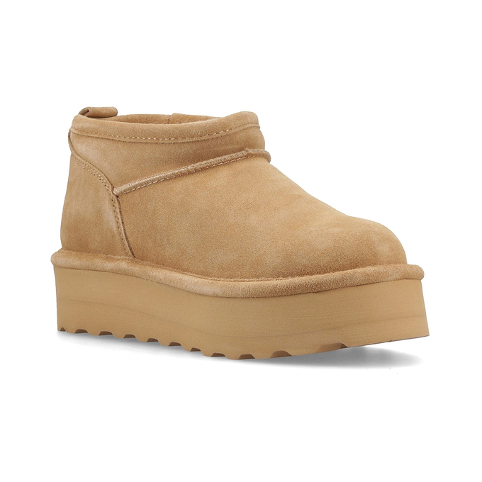 Bearpaw Retro Super Shorty Womens Ankle Boots - Coffee
