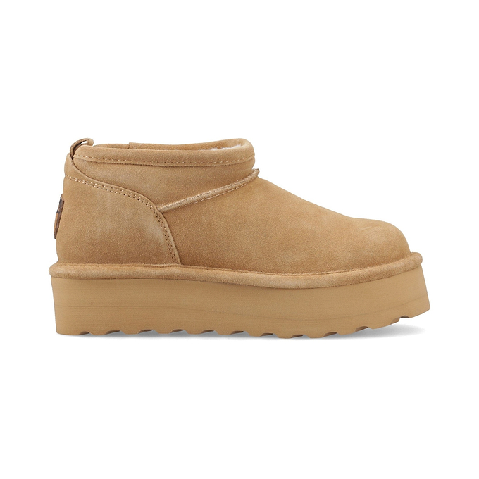 Bearpaw Retro Super Shorty Womens Ankle Boots - Coffee