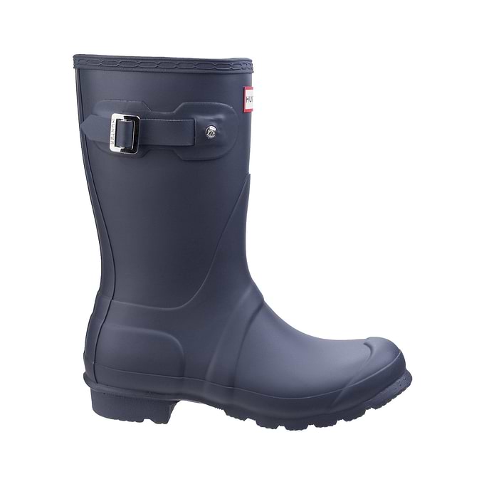 Hunter Original Short Womens Wellington Boots - Navy