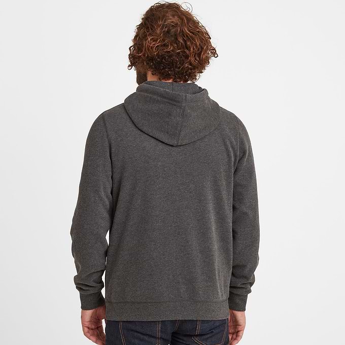 Akerman Mens Supersoft Hoody - Dark Grey Marl