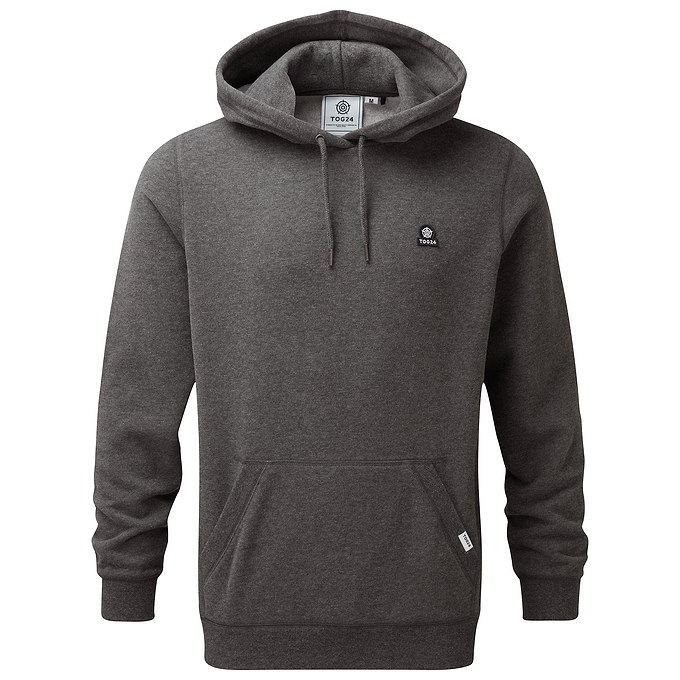 Akerman Mens Supersoft Hoody - Dark Grey Marl