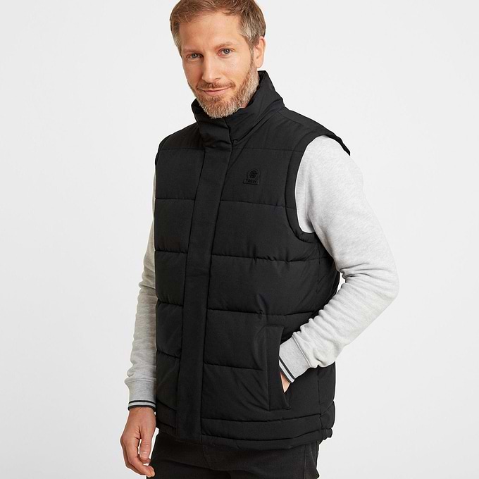 Barmston Mens Insulated Gilet - Black
