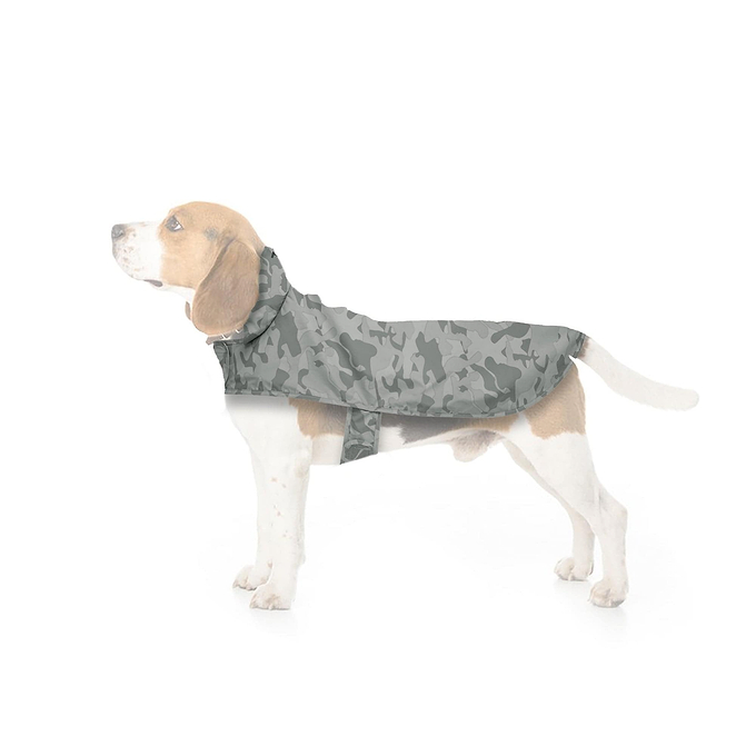 Hound Dog Coat XS - Steel Camo AOP