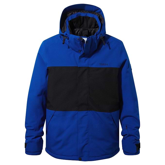 Hunsworth Mens Ski Jacket - Royal Blue/Black