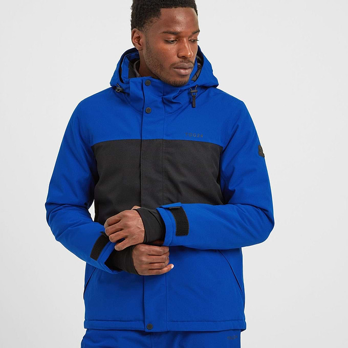 Hunsworth Mens Ski Jacket - Royal Blue/Black