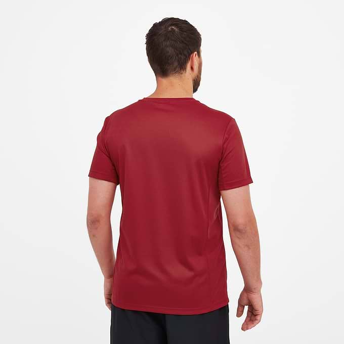 Kennedy Mens Tech T-Shirt - Chilli