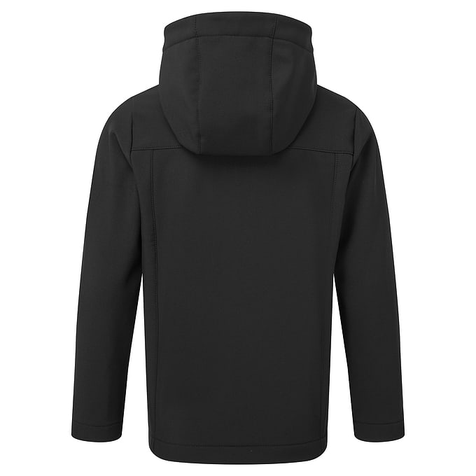 Koroma Kids Softshell Hooded Jacket - Black