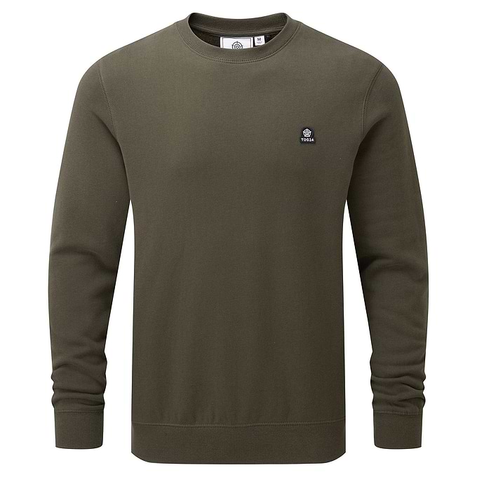 Mellor Mens Supersoft Cotton Rich Sweat - Dark Khaki