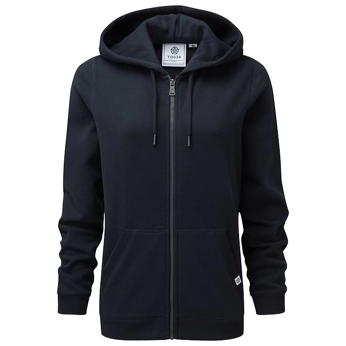 Mia Womens Supersoft Zip Hoody - Dark Indigo