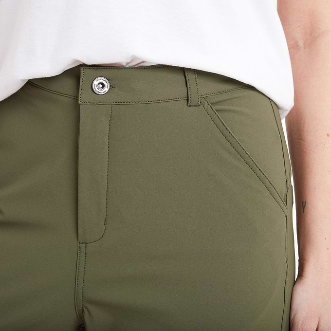 Milton Womens Water Resistant Slim Trouser Regular - Khaki