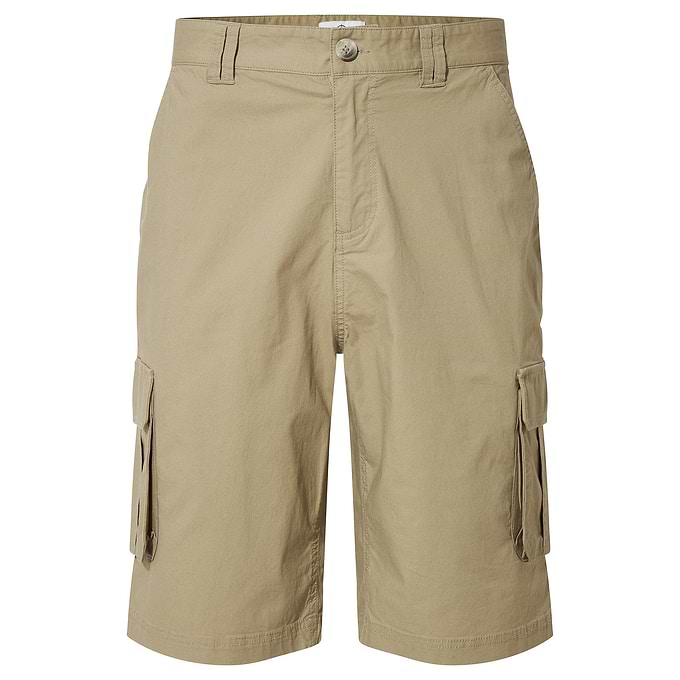 Noble Mens Cargo Shorts - Sand
